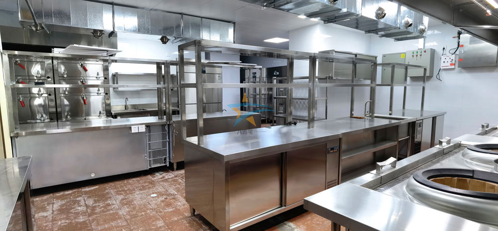 帝先生高級會所中央主廚區