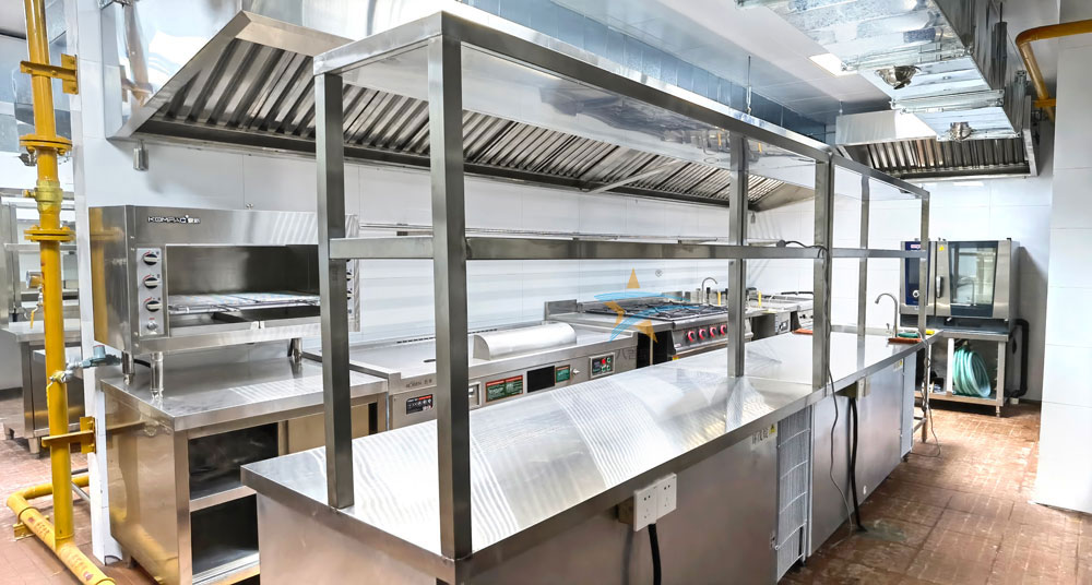 帝先生高級會所主廚二區廚房設備