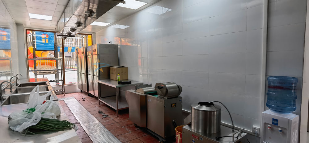 大嶺山第一幼兒園食材粗加工區