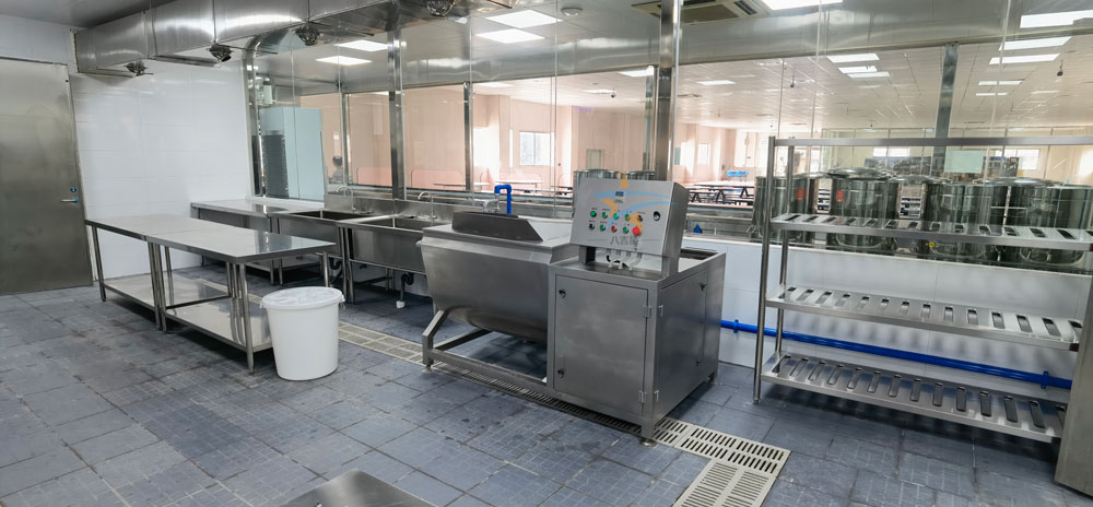 原尚物流員工食堂廚房全自動(dòng)萬(wàn)能清洗設(shè)備