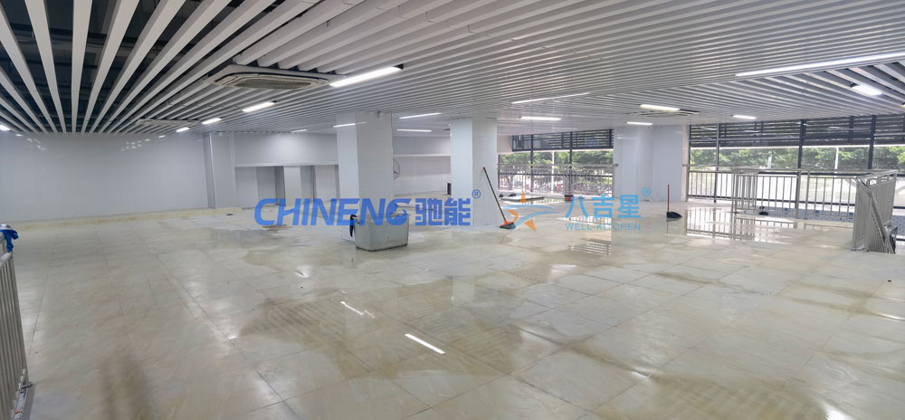 聯明電源員工食堂廚房工程2層